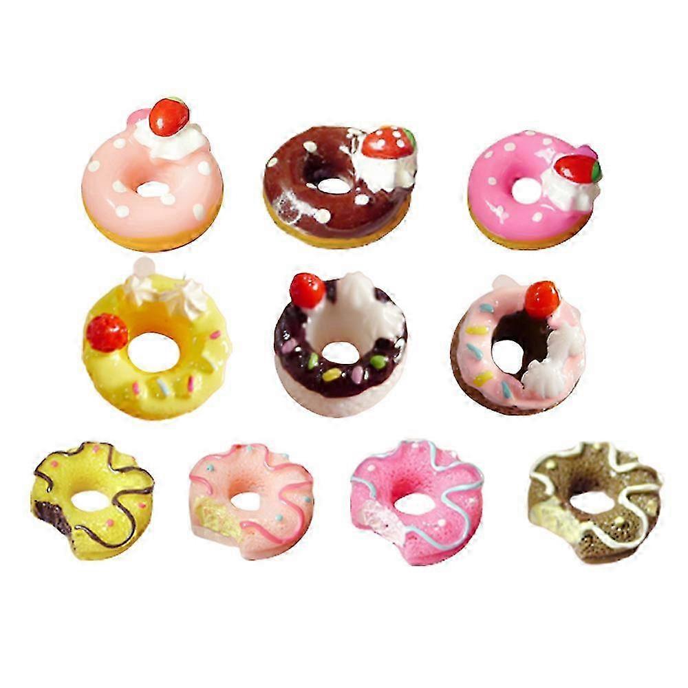 30 simulation cream donuts suitable for DIY handmade 2025