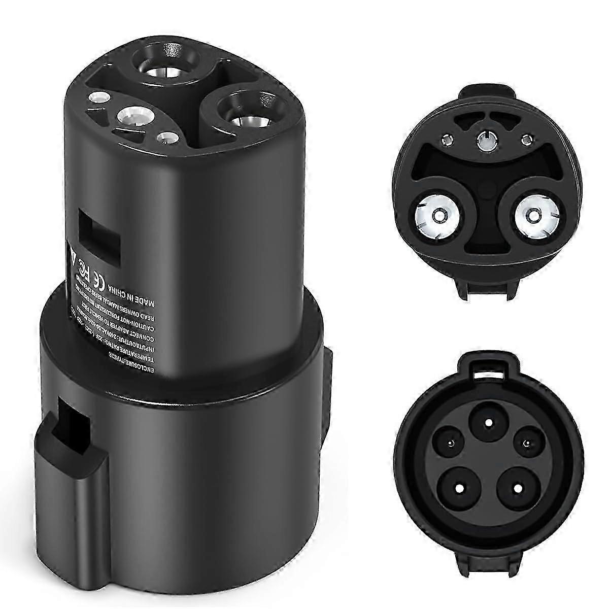 J1772 Charger Adapter for All Tesla Models 110V-240V Wide Voltage All-Weather Use