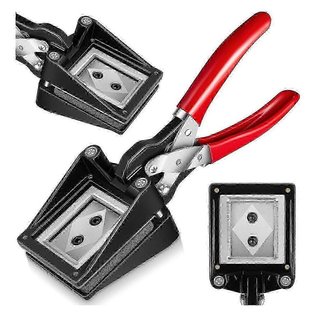 suitable for handheld passport photo id die cutting machine with hole punch for office use