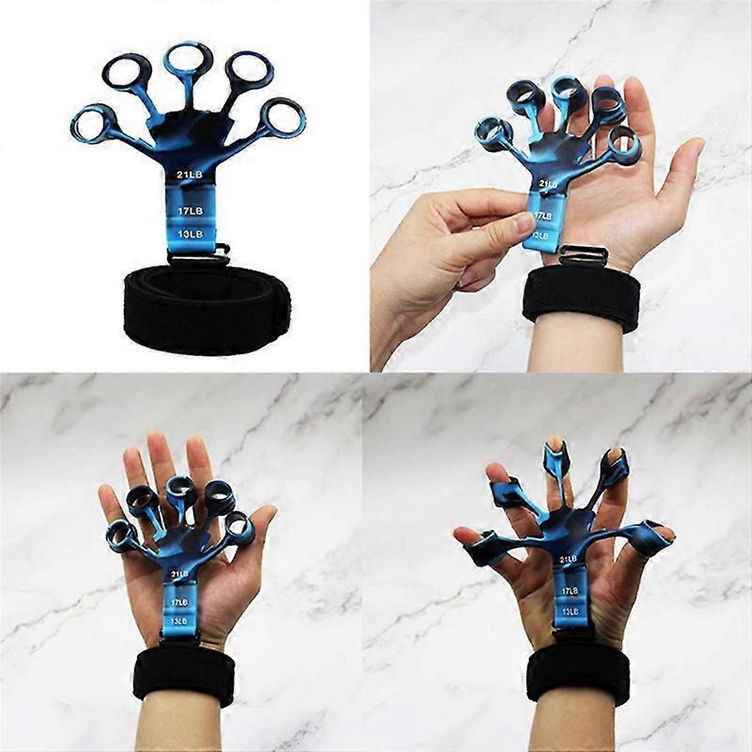 Finger Gripper Finger Exerciser Strength Trainer Recovery Physical Tools Guitar Finger Flexion Exten