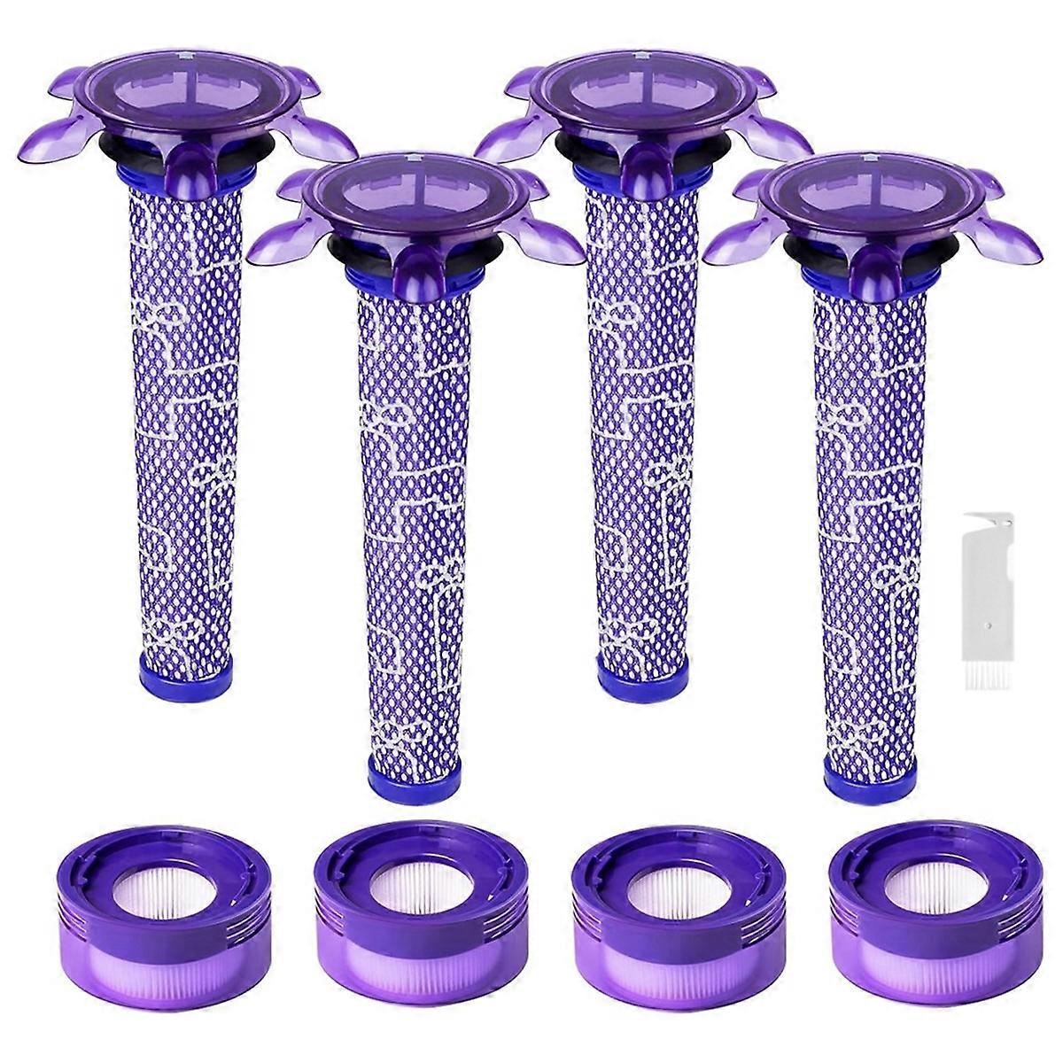 Vacuum Filter Replacement for V8 Focus Mattress Cordless Vacuum Post Filters and Pre Filters,Part No. 965661-05