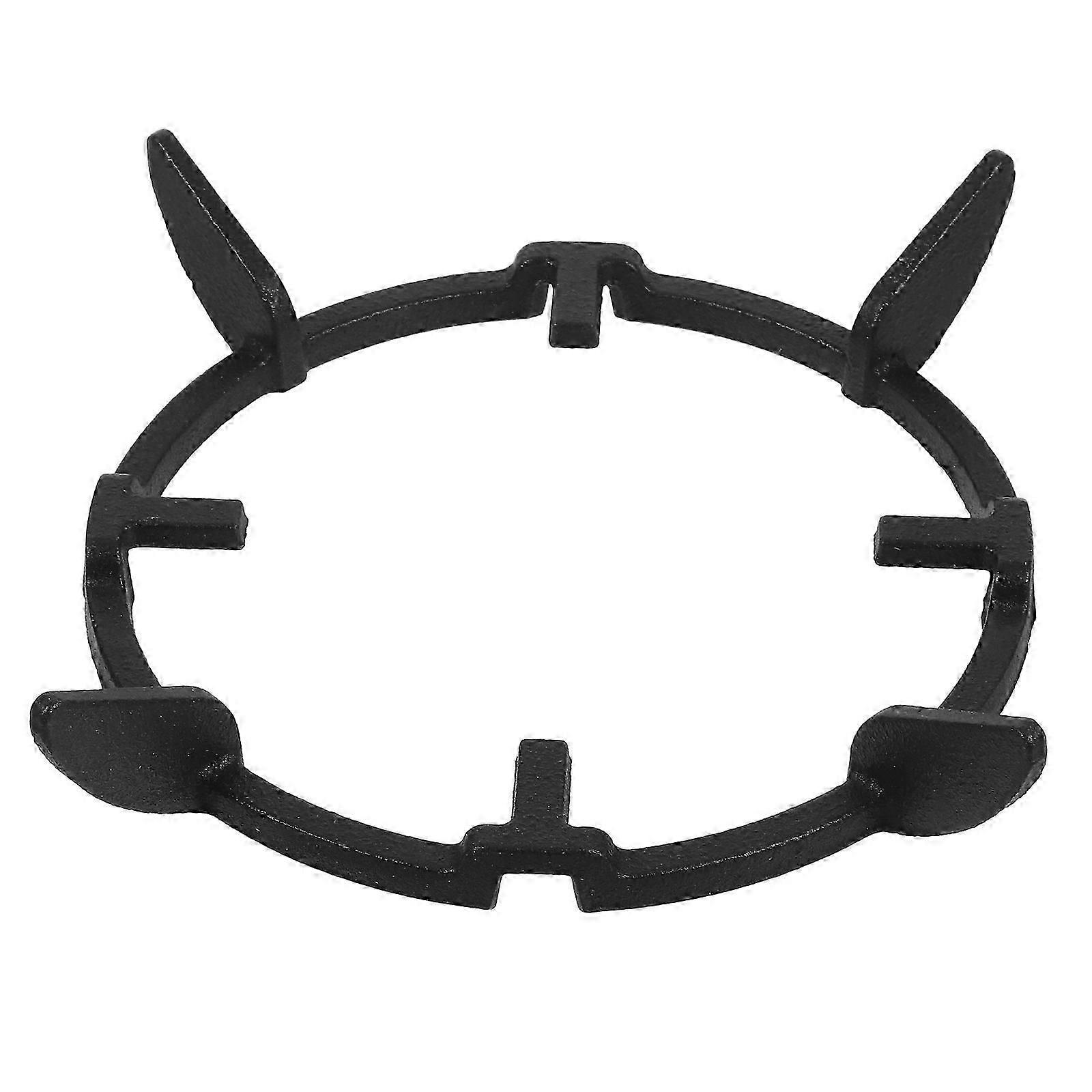 מעמד גז טווח מחבת מעמד תנור גז תומך בסירים קטנים או מחבתות משפחות 23.00X23.00X4.00 ס"מ ברזל יצוק 1 חתיכה