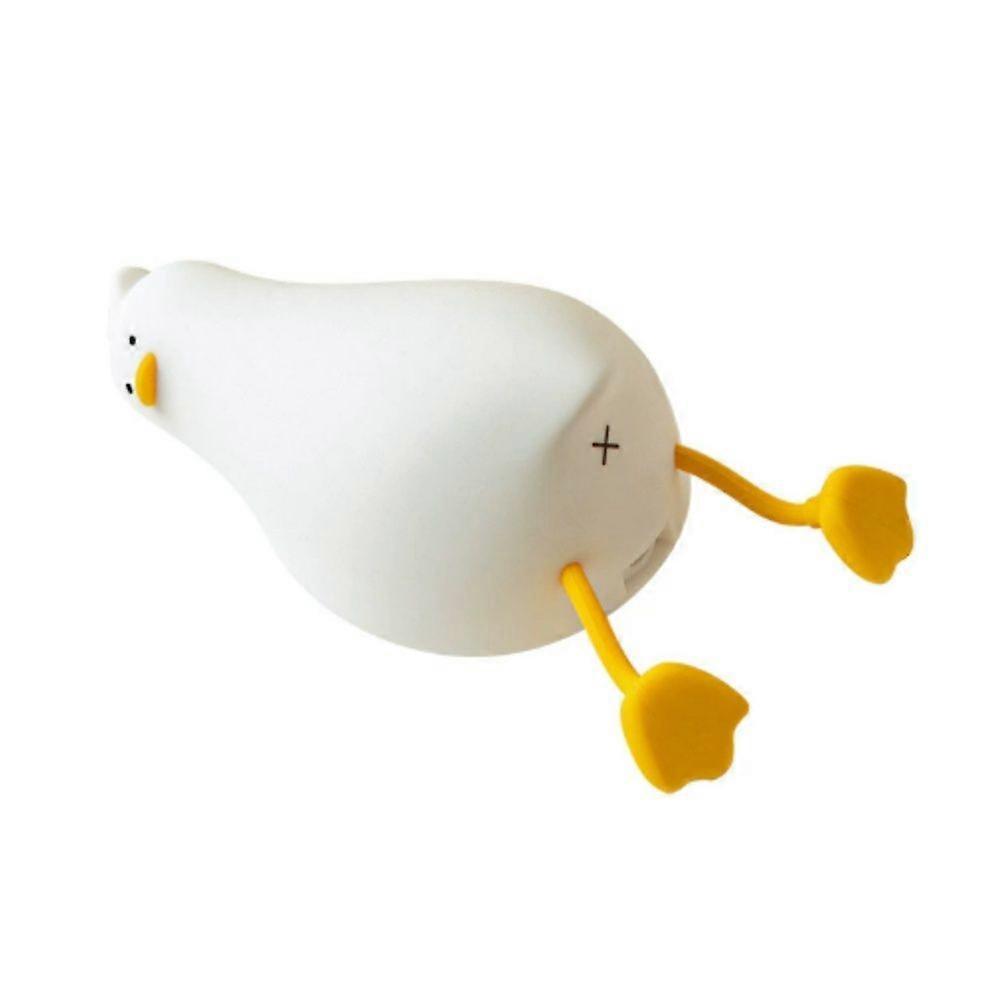 Silicone Duck Led Night Light ,usb Rechargeable Touch Bedside Lamp