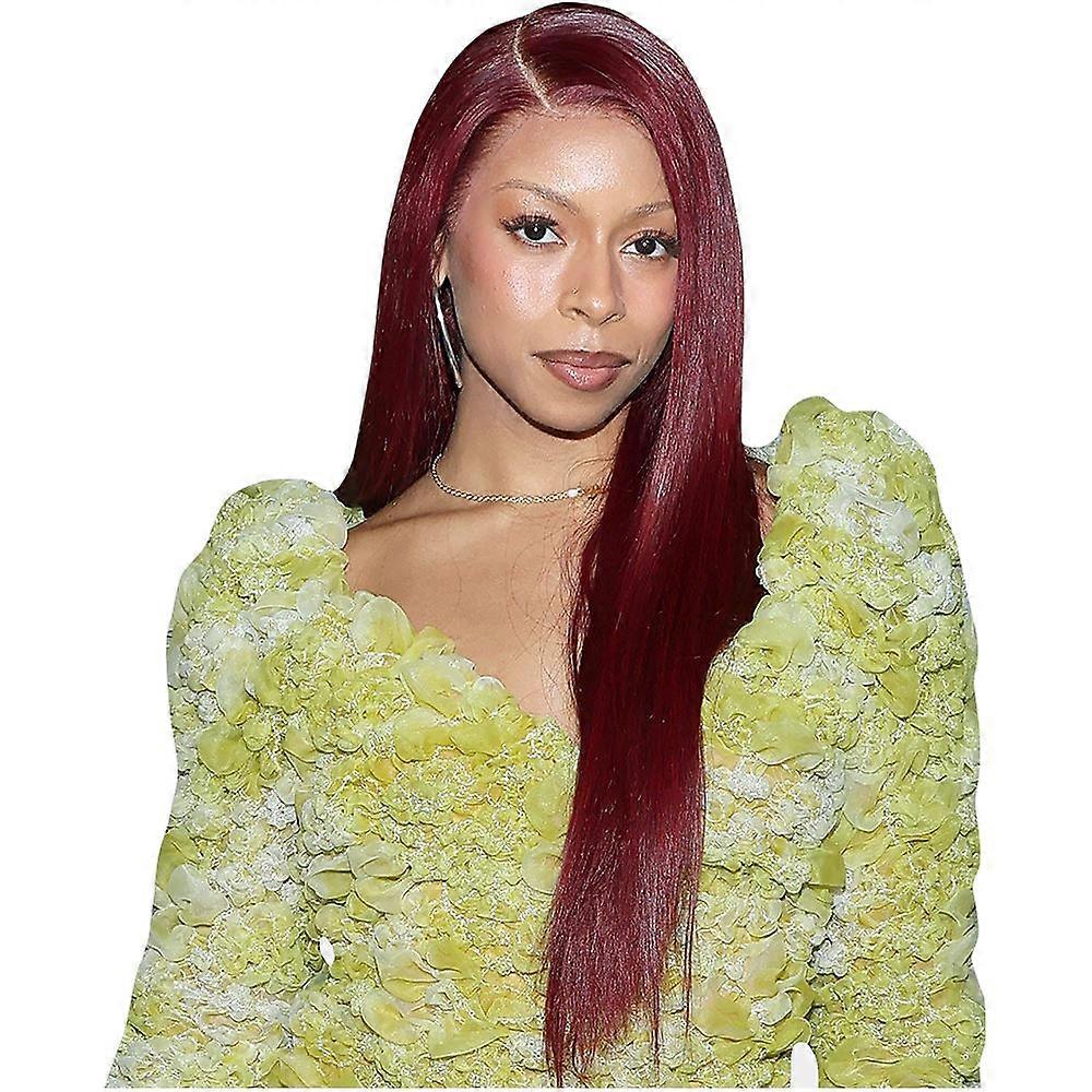 Ravyn Lenae (Top Verde) Recorte de Medio Cuerpo Buddy