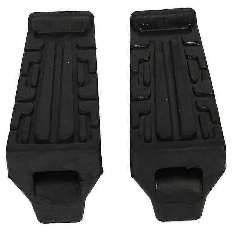 Footpeg replacement rubbers for Yamaha YBR 125 - Front handlebar footrest pair