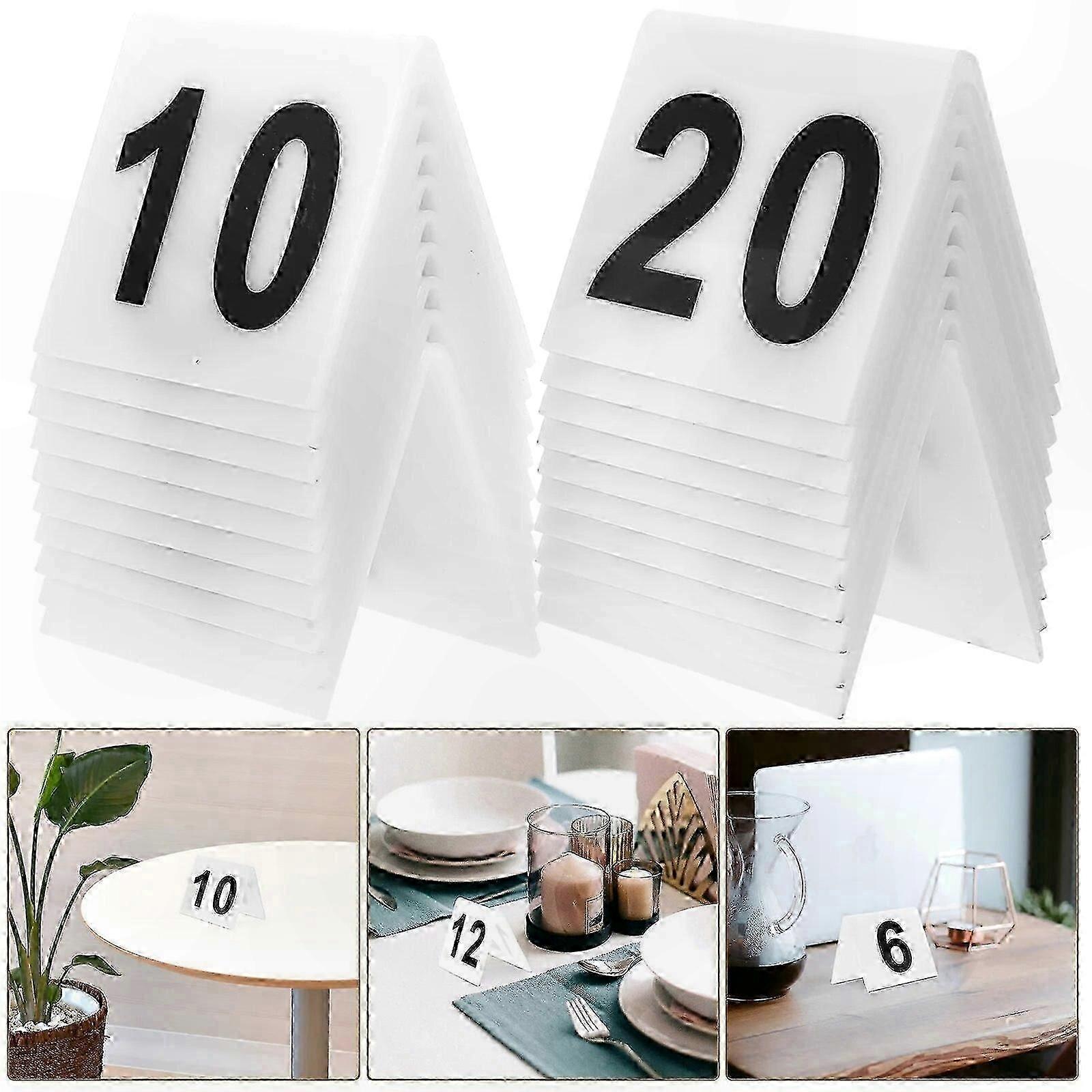 ID Tents 1-20 for Event Decoration and Scene Setup Props