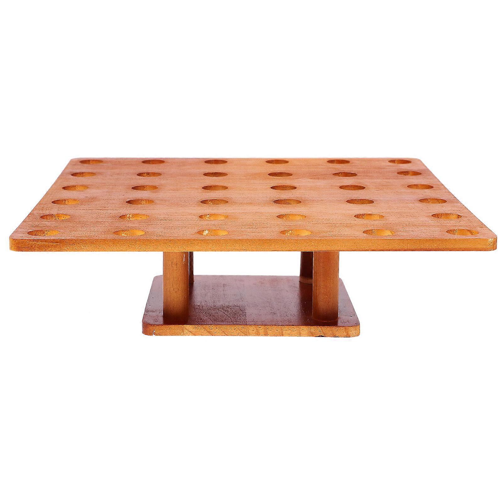 Wooden Ice Cream Cone Holders Ice Cream Holder for 2Pcs Stable Stand