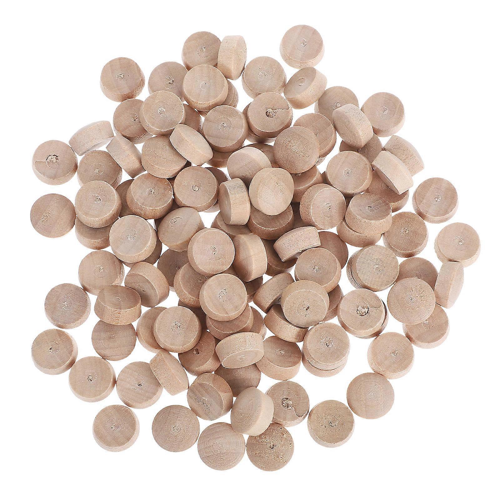 Furniture Hole Plugs Wooden Cap for Decoration 300Pcs Reusable Set