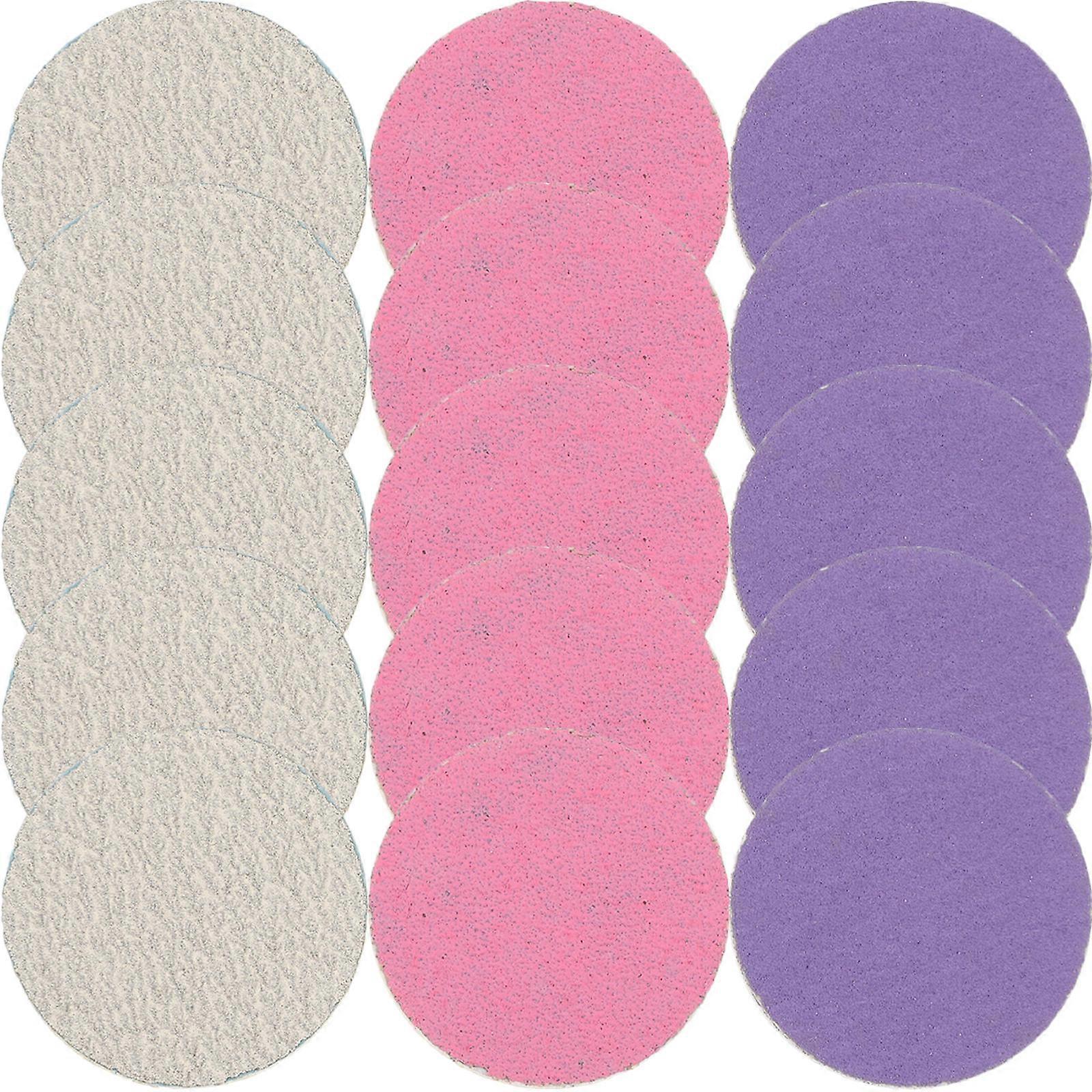 Electric Remover Discs 180 Pcs Assorted Color Pedicure Tool Home Use Exfoliating Dead Skin