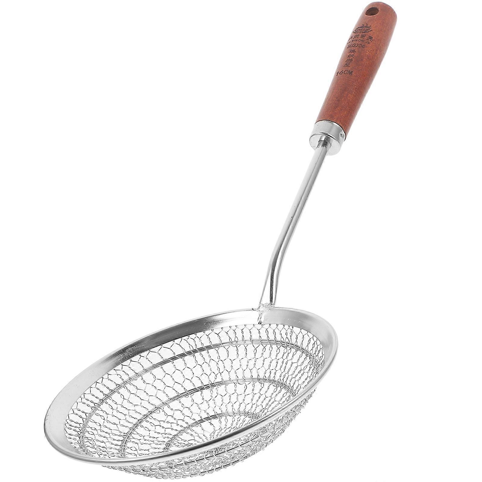 5Pcs Skimmer Slotted Spoon Kitchen Gadget For Food Filtration And Mixing Ergonomic Handle Suitable For Cooking And Draining Vegetables