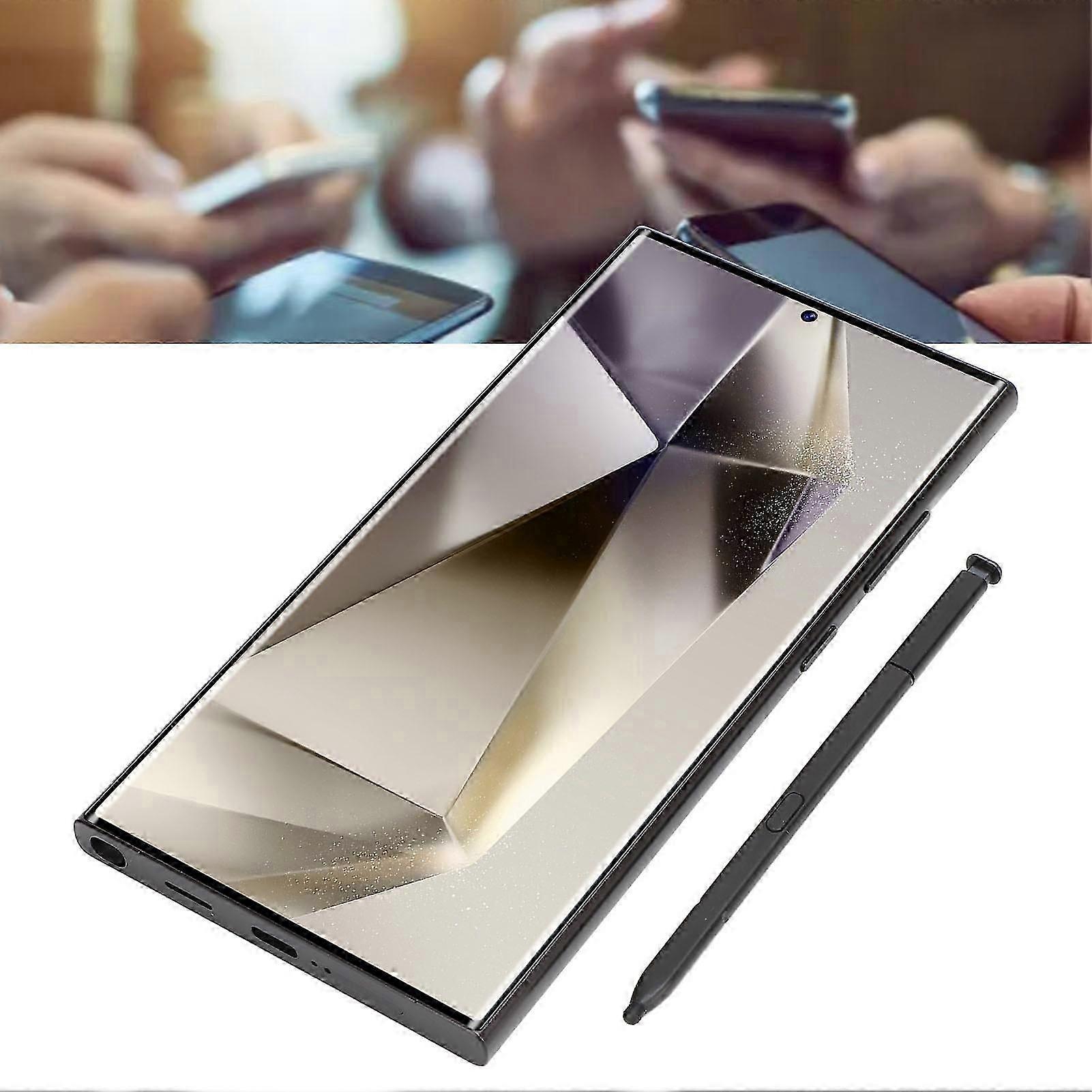 هاتف ذكي S24 الترا 6.75 بوصة اتش دي، 12 جيجابايت رام، 256 جيجابايت، اسود