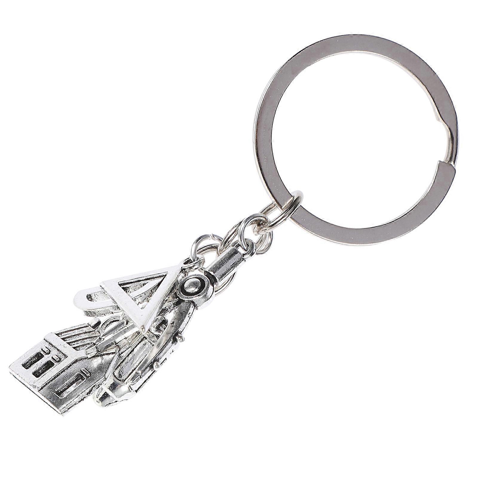 Graduation Architect Keychains for Hanging Keys 5Pcs Creative Metal Key Holder