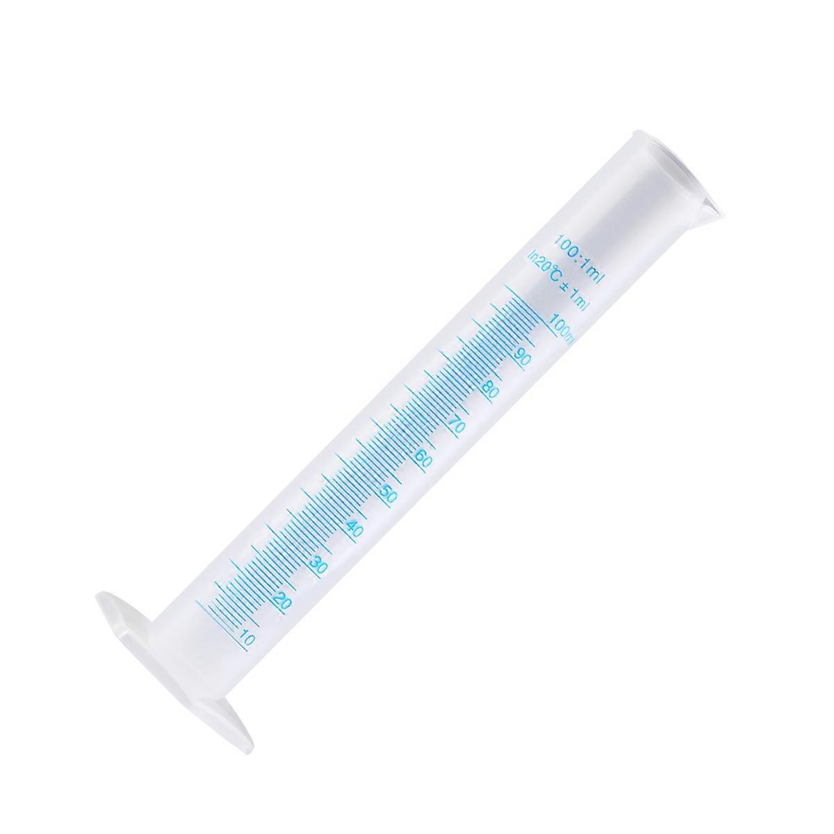 100ml Plastic Graduated Measuring Cylinder for Liquid Measurement
