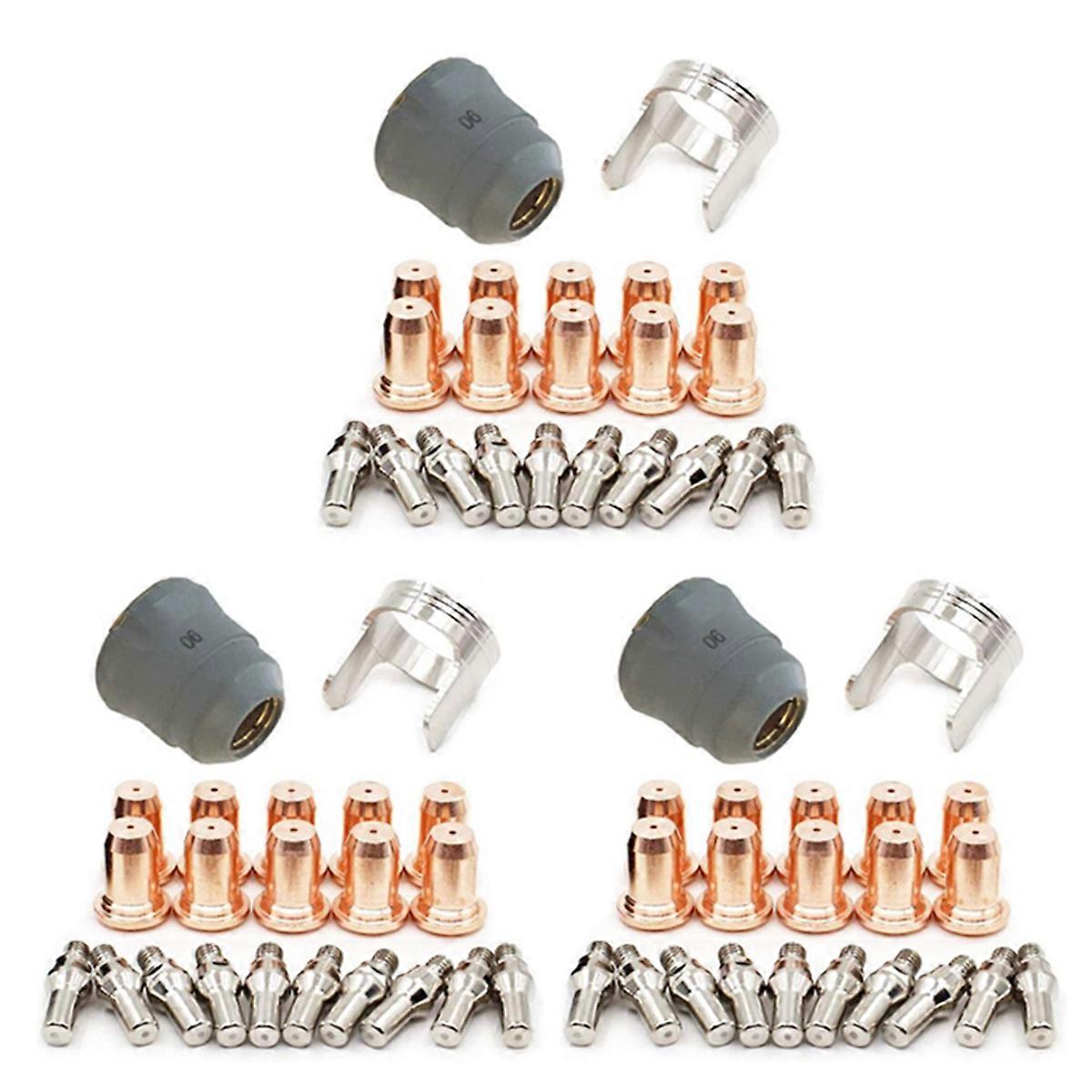 22 Pieces Plasma Cutting Torch Electrode Protective Cover Holder