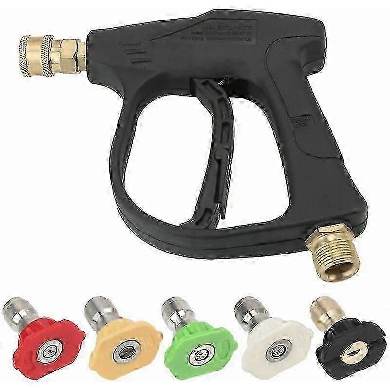 Short Handle Snubby Pressure Washer Gun for Cleaning Tasks