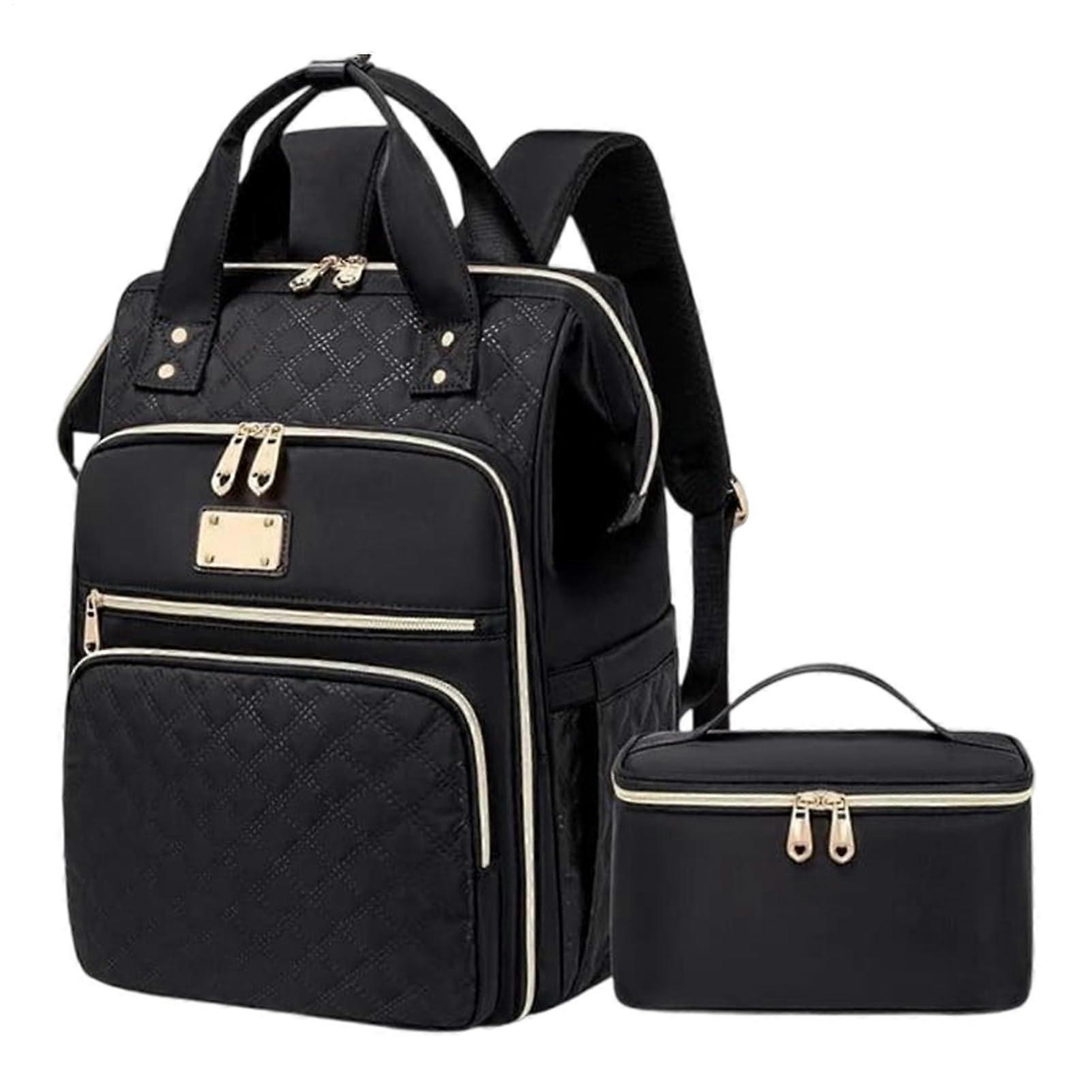 Lunch Backpack Insulated With Cold Compartment For School And Office Travel Picnic Hiking