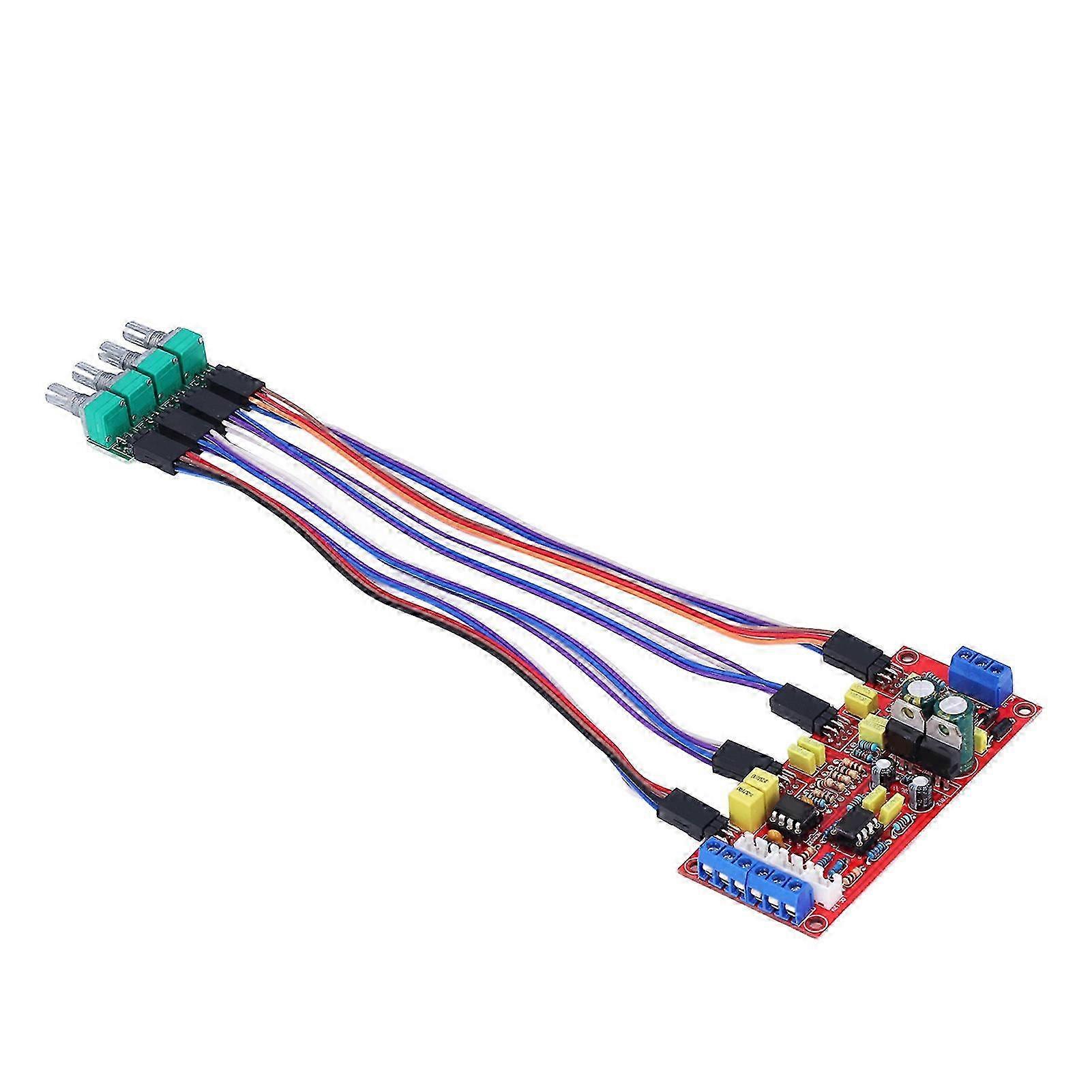 25-26 Tone Board HIFI NE5532 Preamplifier Preamp Module Bass Treble Balance Volume Control