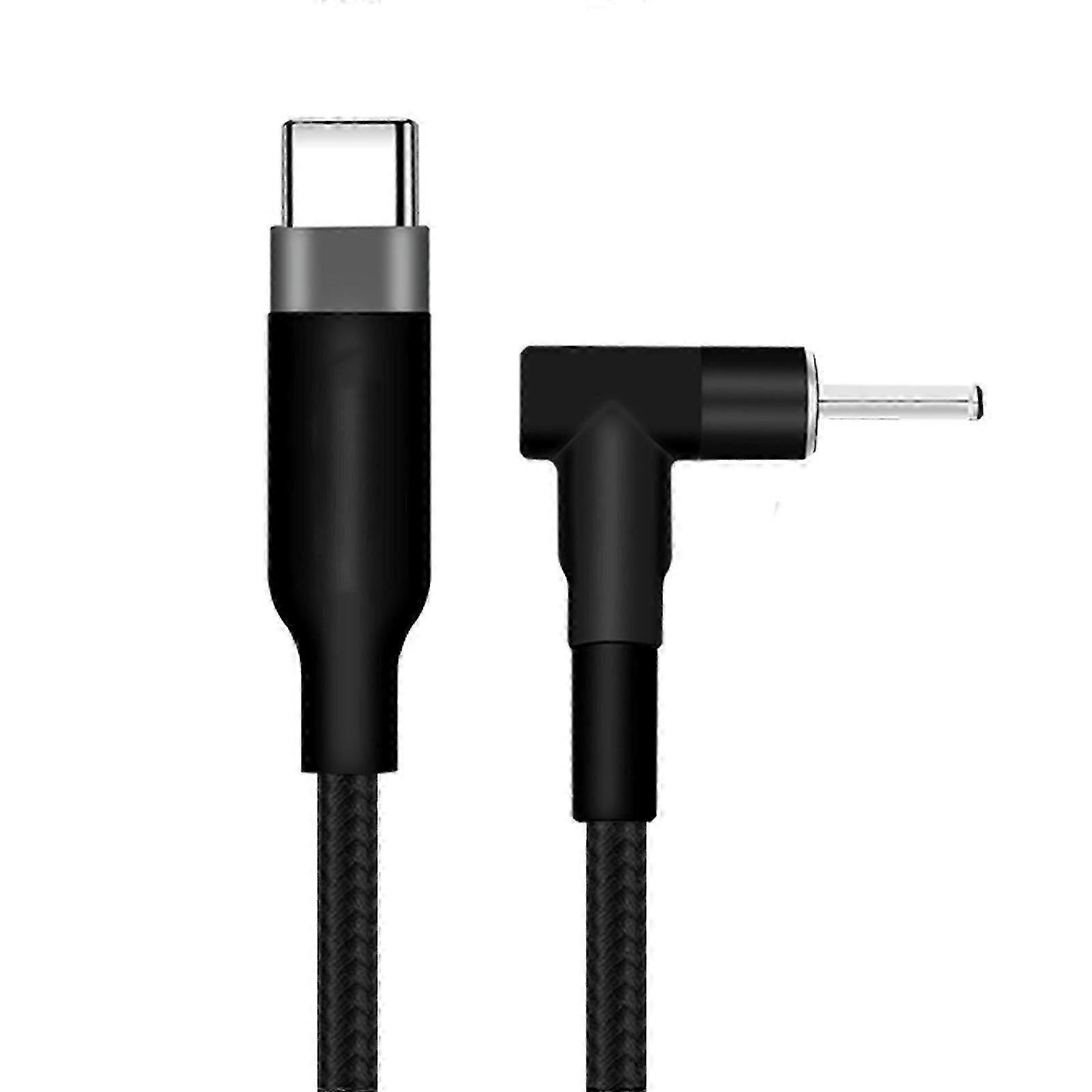 Notebook Power Cable USB C Male to DC3.0x1.1mm Connection Robust Braided Wire for Notebooks 20V 5A miao7