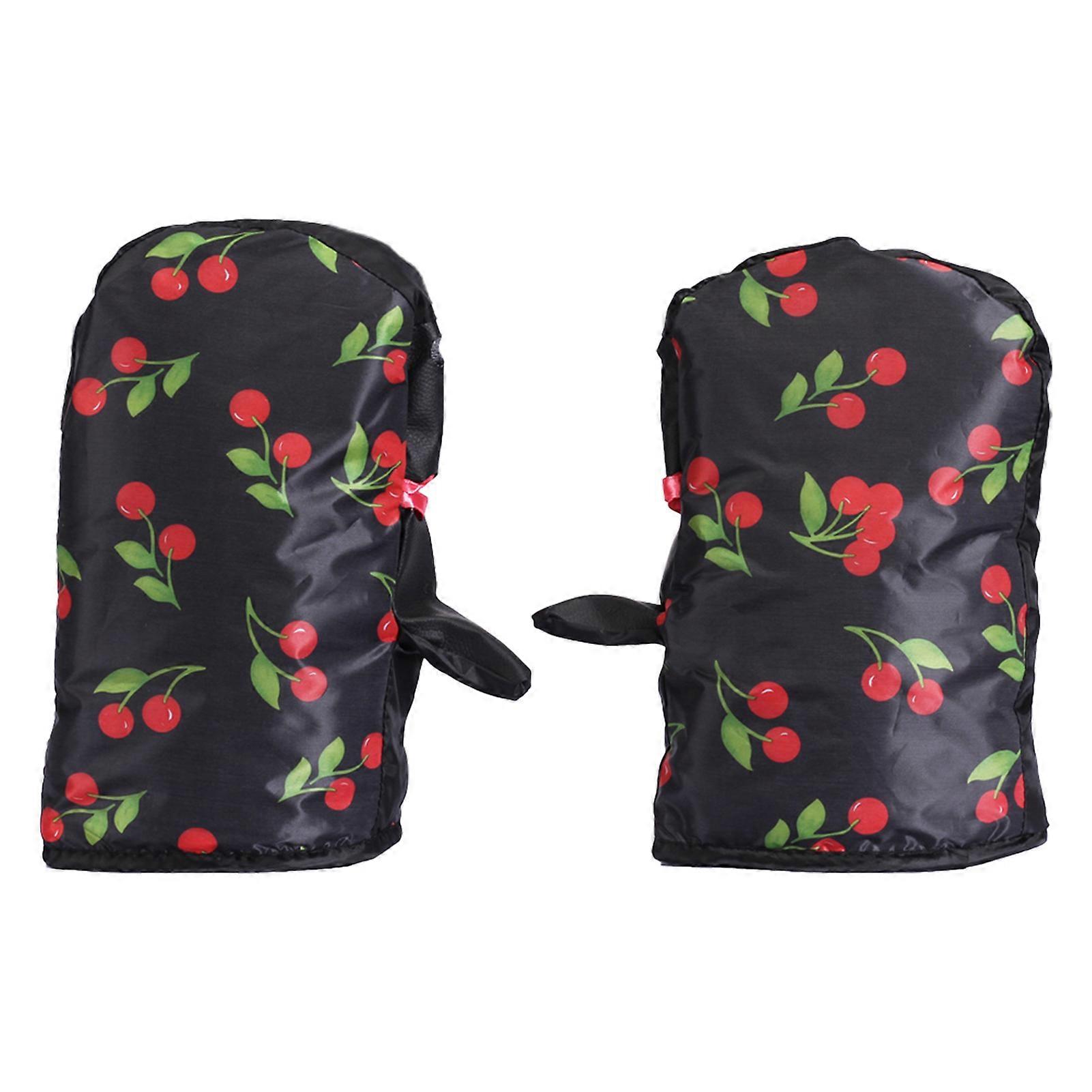 Verdickte, isolierte Handschuhe für Elektrofahrräder, Motorräder, winddicht, wasserdicht