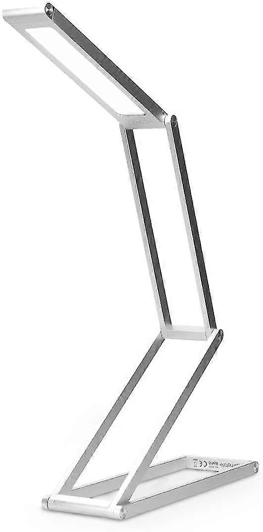 2025 Foldable Aluminum Led Table Lamp - Dimmable Reading Lamp Usb Charging Cable - Black