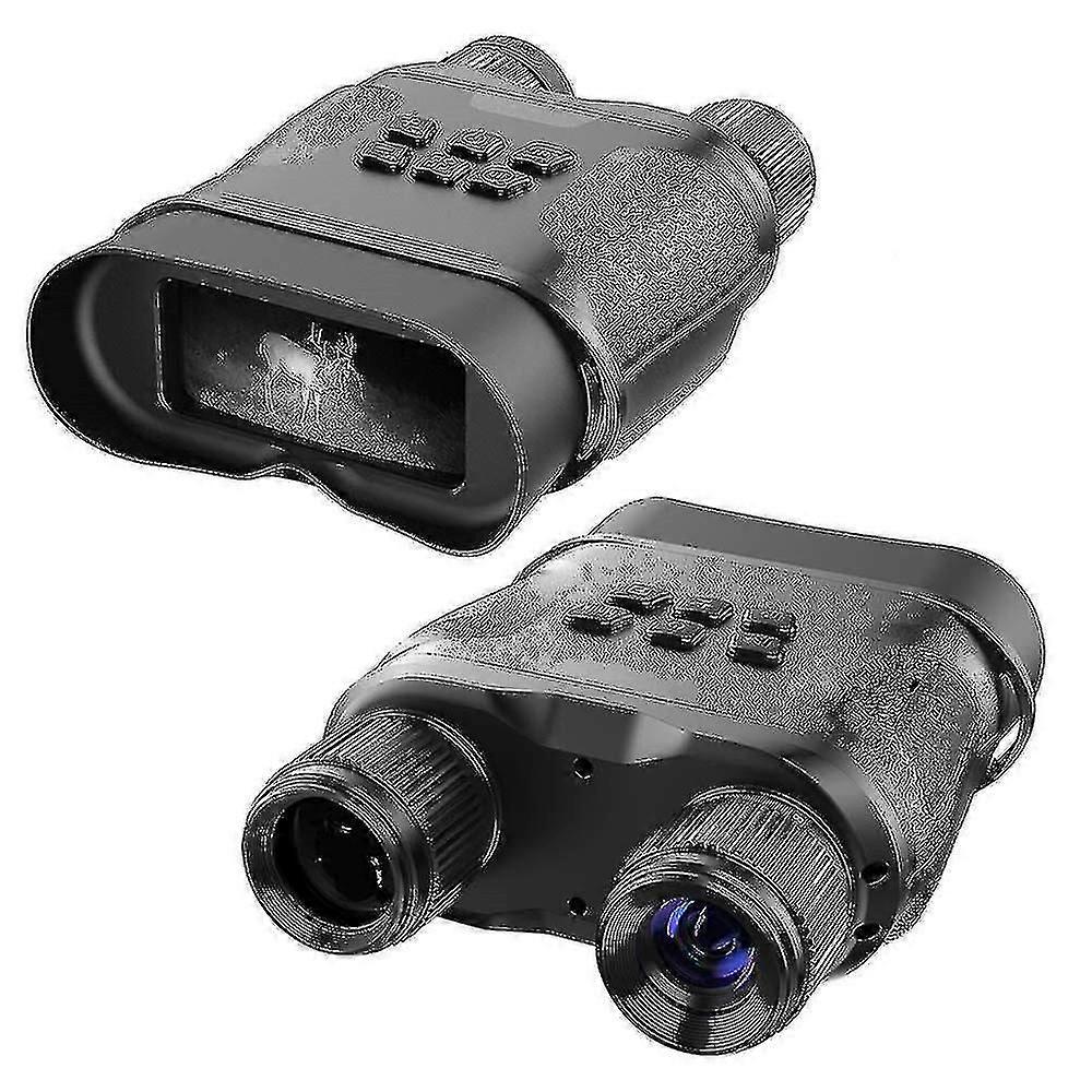Jumelles de vision nocturne pour une obscurité complète, lunettes de vision nocturne infrarouges numériques - noir