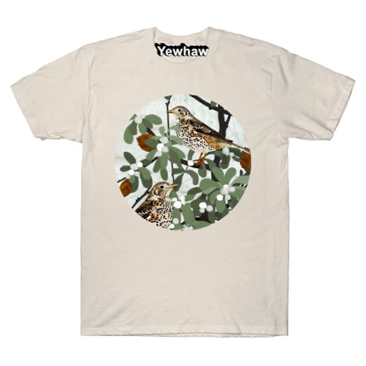 Mistlethrush inn Mistletoe T-shirt Wildlife Tee