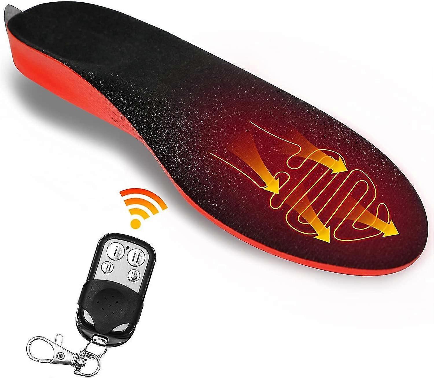 Warm And Heated Insole, Built-in Rechargeable Battery, Remote Control Temperature