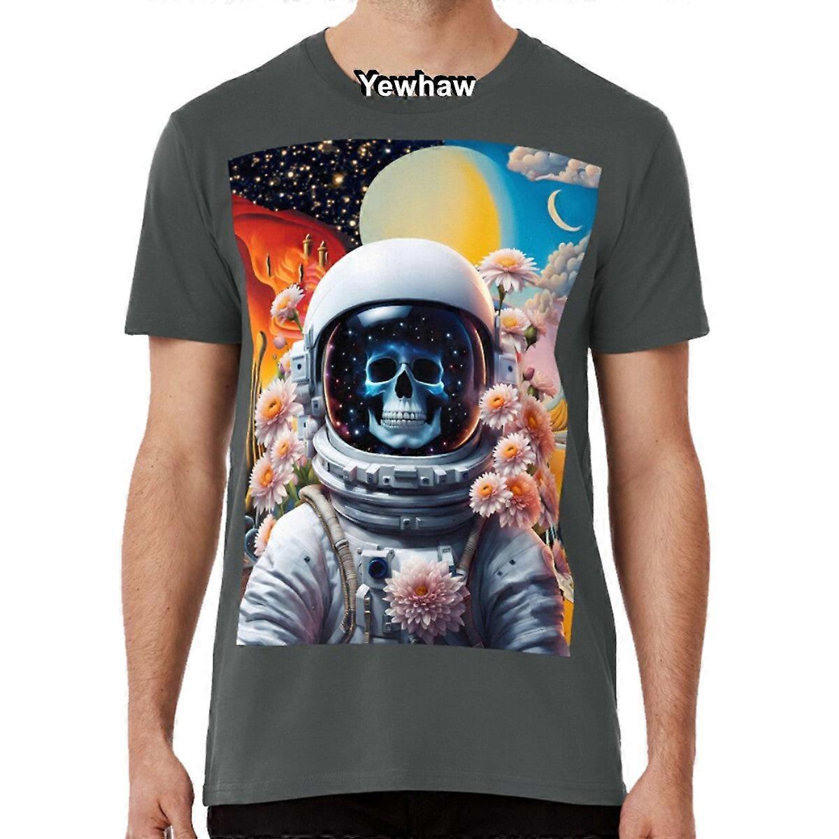 Astronaut Surreal Planet T-shirt Occupations Sci Fi Alien Planet Astronaut Art Patterns