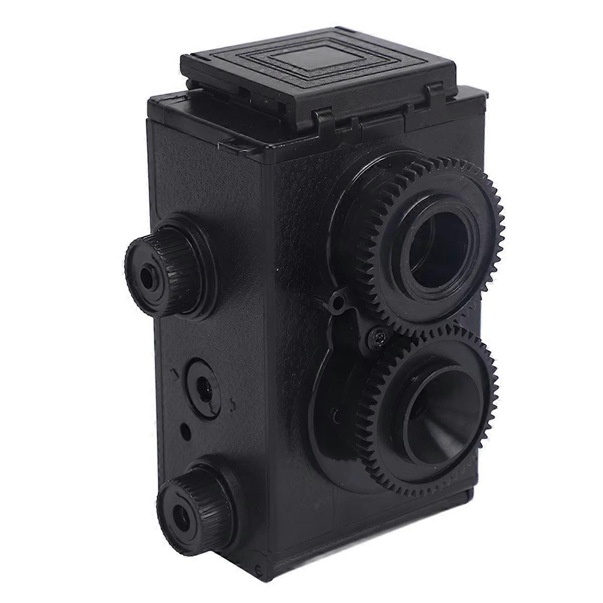 35MMデュアルレンズフィルムカメラDIYクラシックレトロダブルレフレックスフィルムカメラカメラ35MM 135フィルムフィルムカメラ用