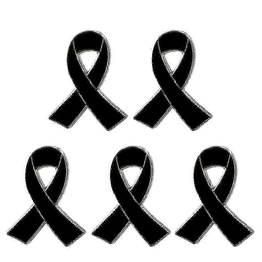 5 리본 브로치 핀 아름다운 디자인 리본 에나멜 핀 합금 소재 세트