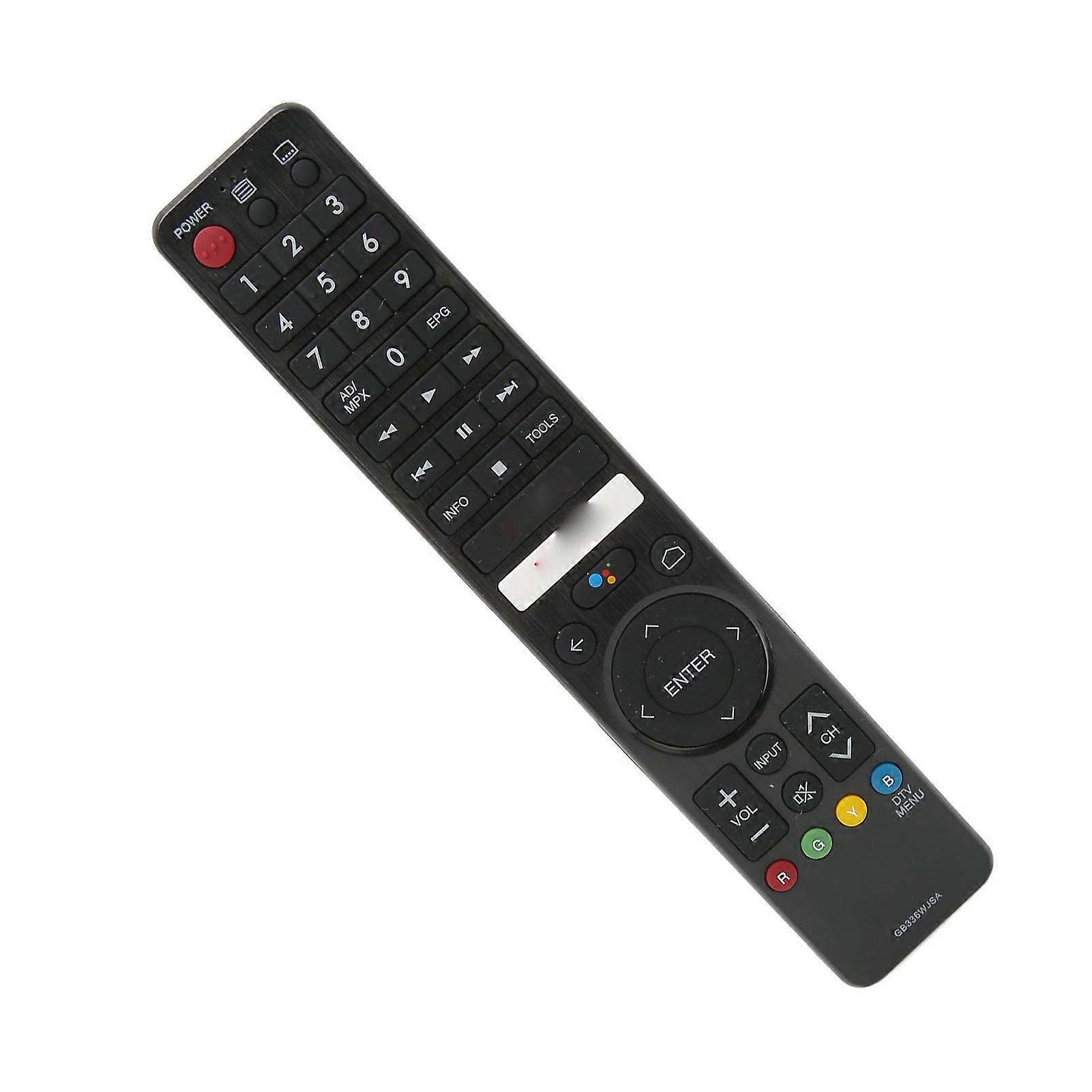 TV Remote Control with Voice Function Replacement for Sharp Netflix Voice LCD TV for GB345WJSA GB346WJSA GB336WJSA 