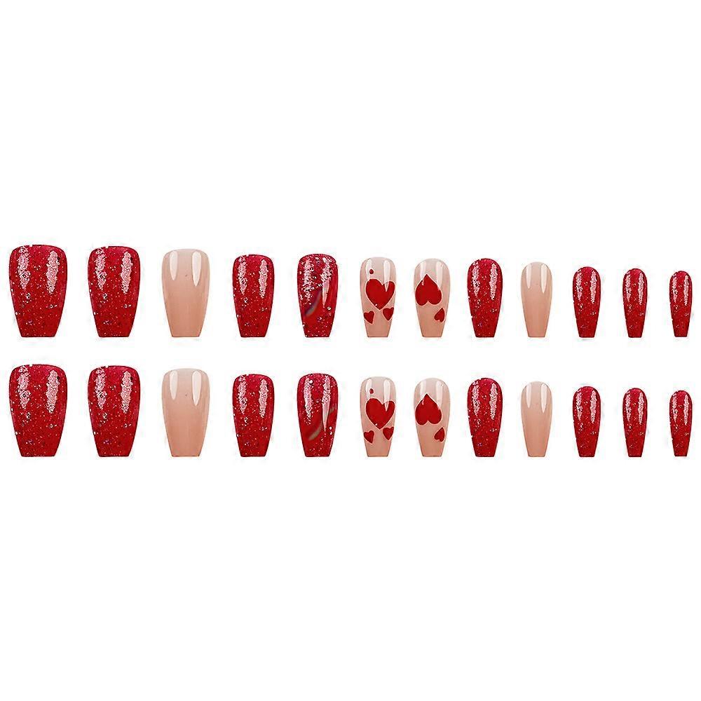 Fyrkantiga nageltips · Lösnaglar · Limmade · Nagelfix · Press-on-nagel · Konstgjorda lösnaglar för kvinnor och flickor · Gåvor · Flerfärgade