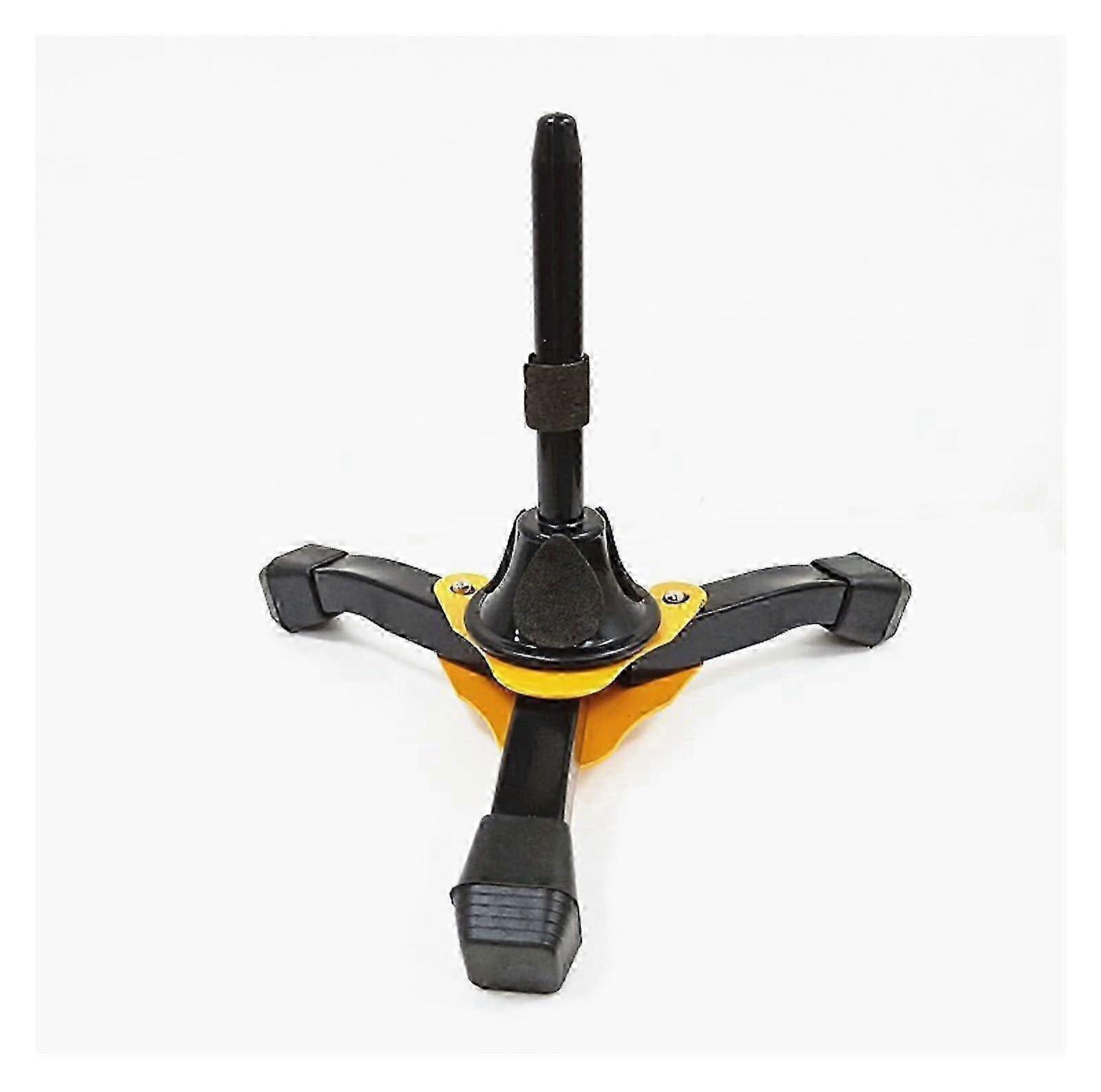 Professional Clarinet Accessories: Foldable Triangular Stand with Seat for Yellow Color - Quality  Music Accessory