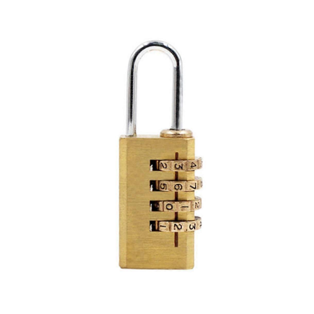 Combination Padlock Resettable Code Lock for Suitcase, Backpack, Cabinet  Travel and Home AntiTheft Security Lock
