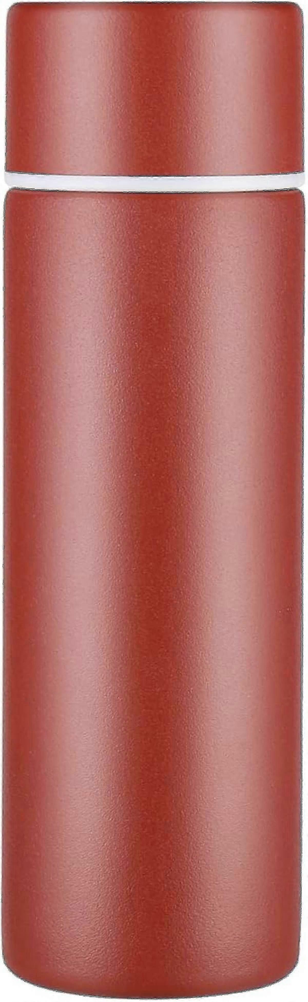 Mini Flask,150 Ml Small Flasks,cute Water Bottle,insulated Vacuum 18/10 Stainless Steel Thermal Flask (red) hwySH