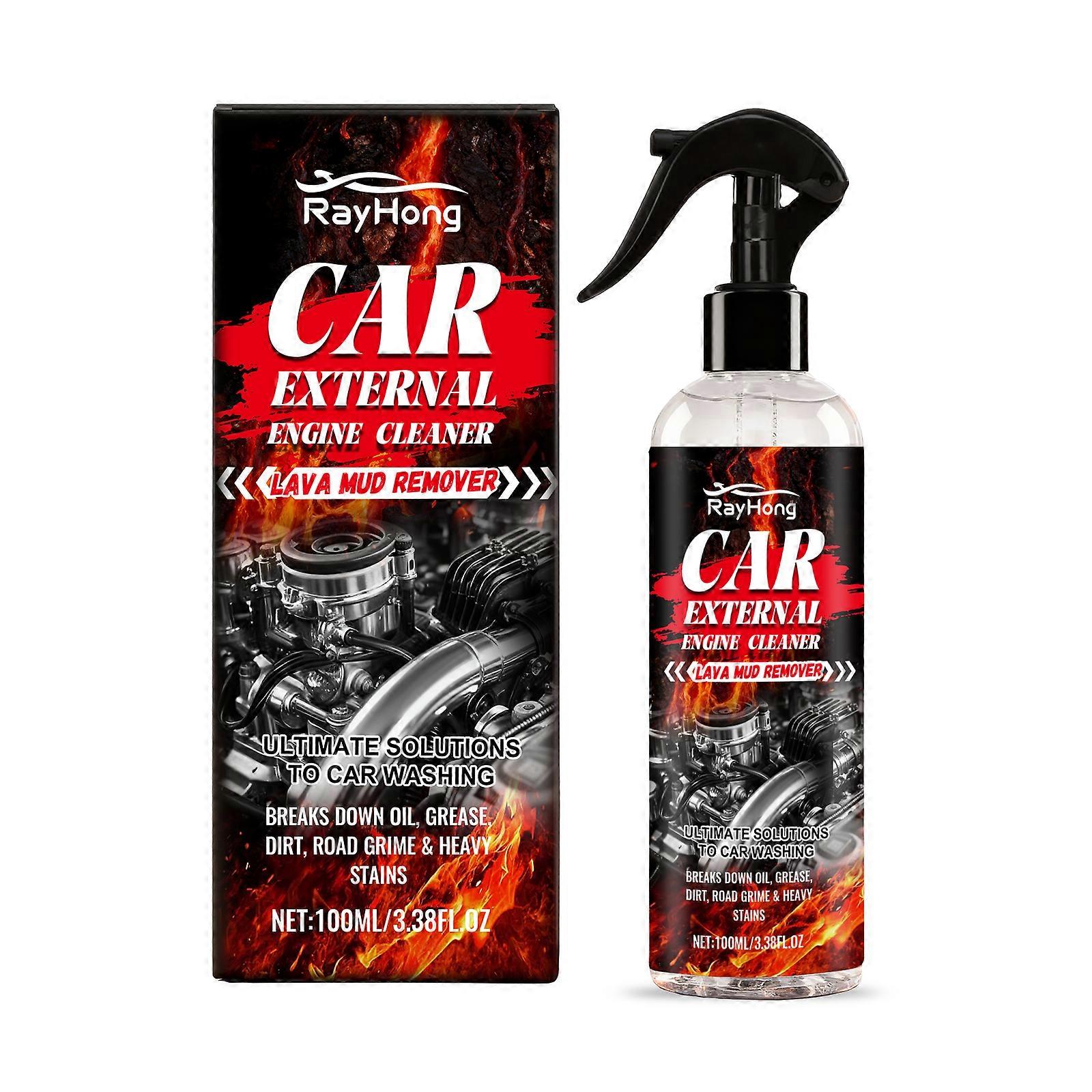 Rayhong Car Exterior Engine Cleaner Can Quickly Remove Oil Stains Without Rinsing And Is A Maintenance Cleaner