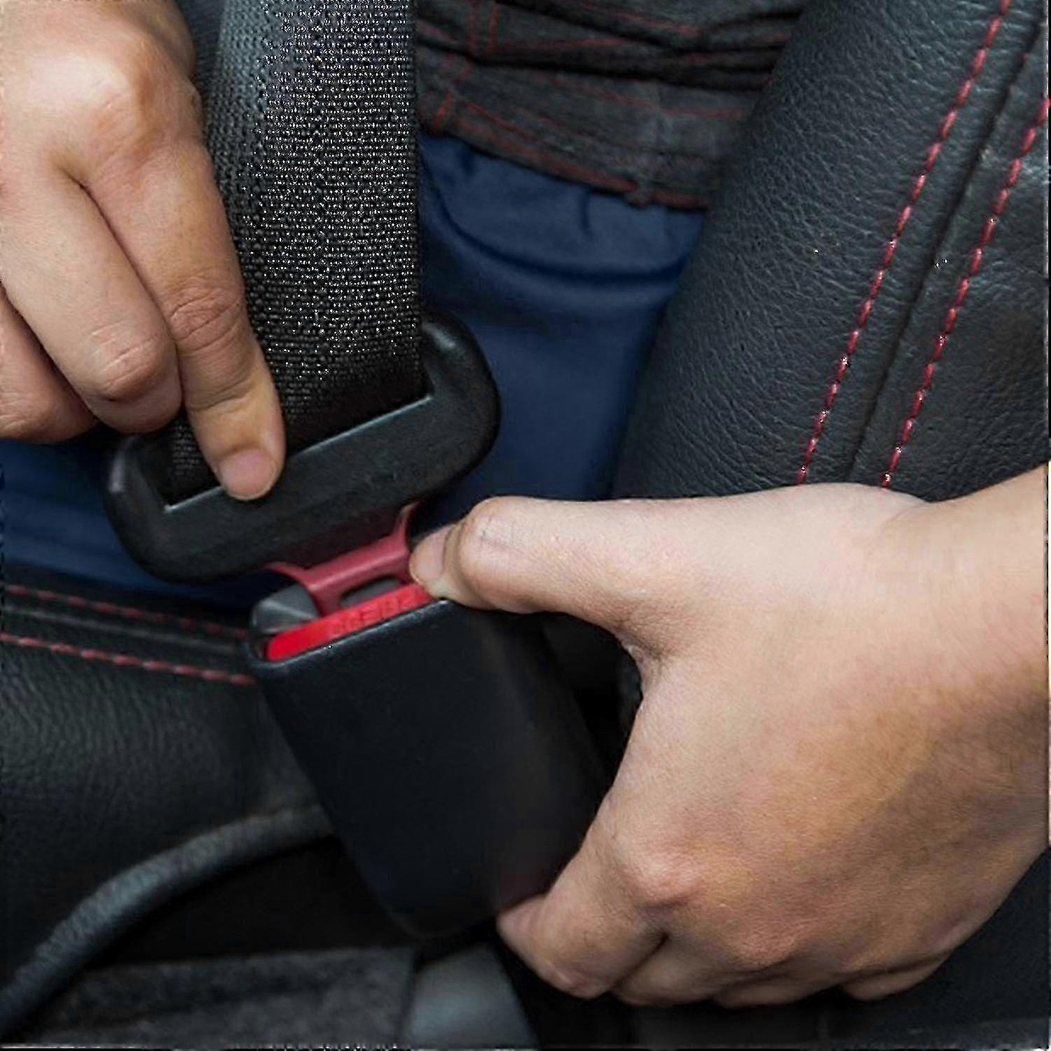 Seat Belt Buckle Wide Application Durable with Alarm Signal Universal Auto Seat Belt Plug Connector