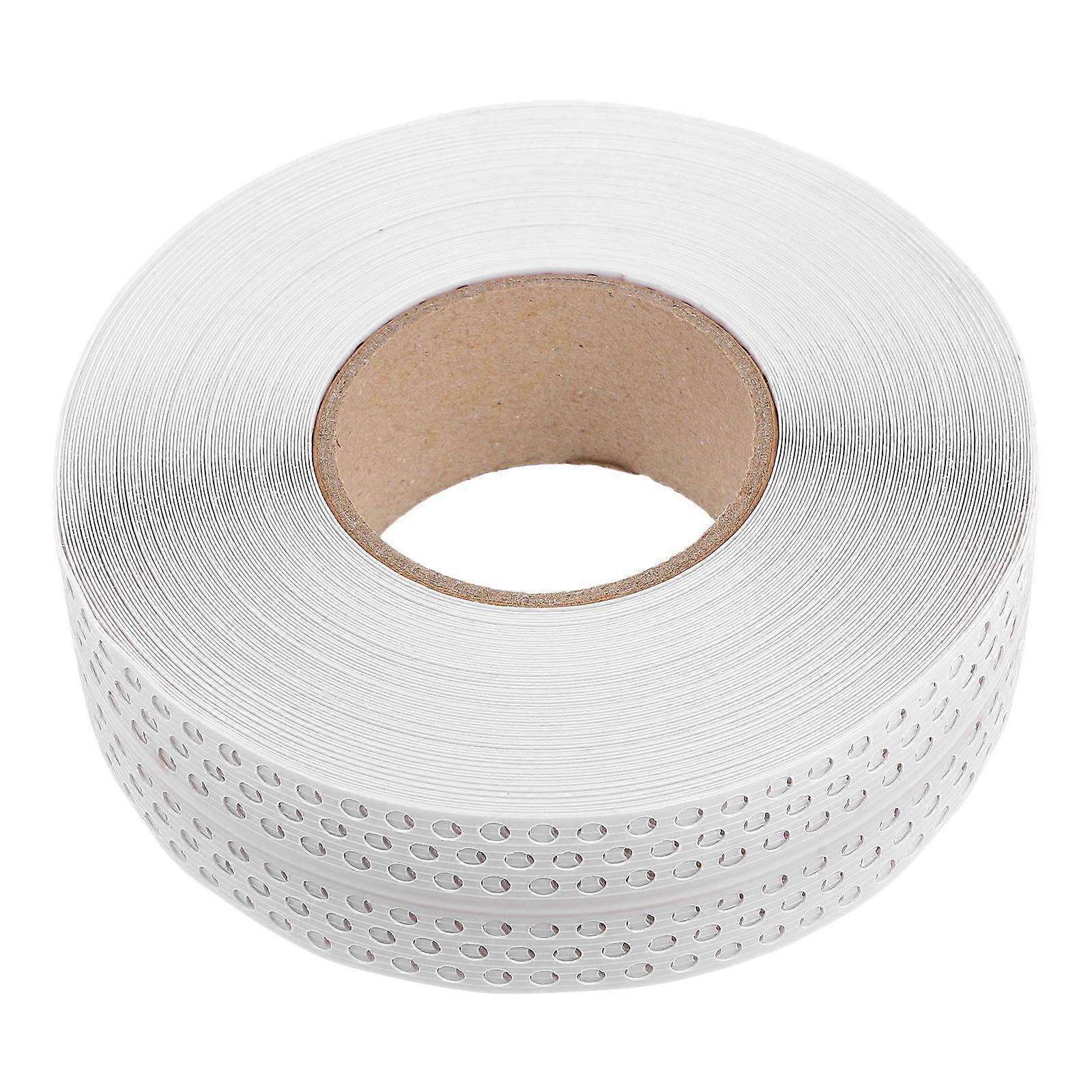 شريط تقليم الزاوية ذاتية اللصق 5 سم تقليم صب مرن لحماية زاوية الجدار قشر وعصا صب الجدار أبيض لسقف الجدار