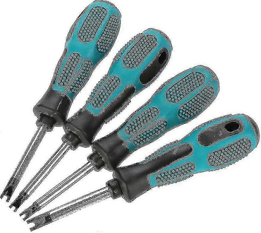 4pcs U Type Precision Triangle Head Screwdriver Set Multifunctional Hand Tool Magnetic Triangle Screw Driver Tool Kit