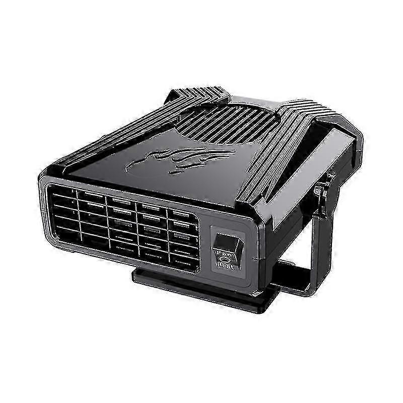 Car Heater 24v 2 In 1 Windshield Defroster Heater 24v 120w Car Heater Demistor 360 Rotating Demistor And Cooling Fan