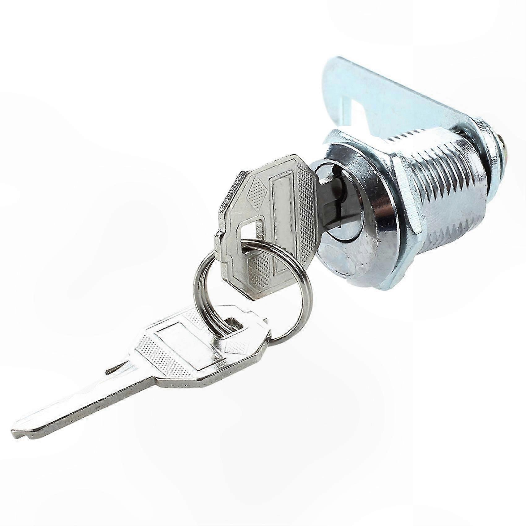 18mm Cam Lock with 2 Keys for Mailbox Drawer Cabinet