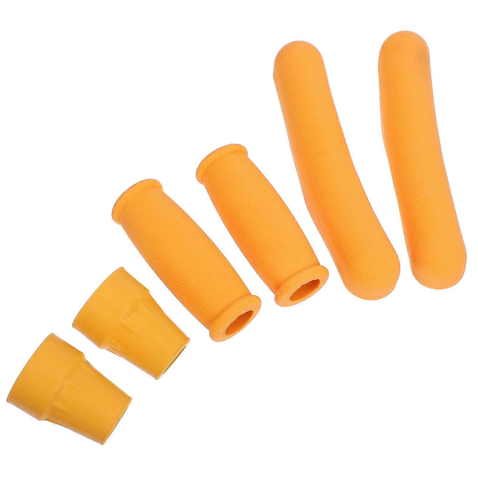 Replacement Crutch Pads Crutch Handle Grip for 6Pcs Comfortable Non-Slip Set