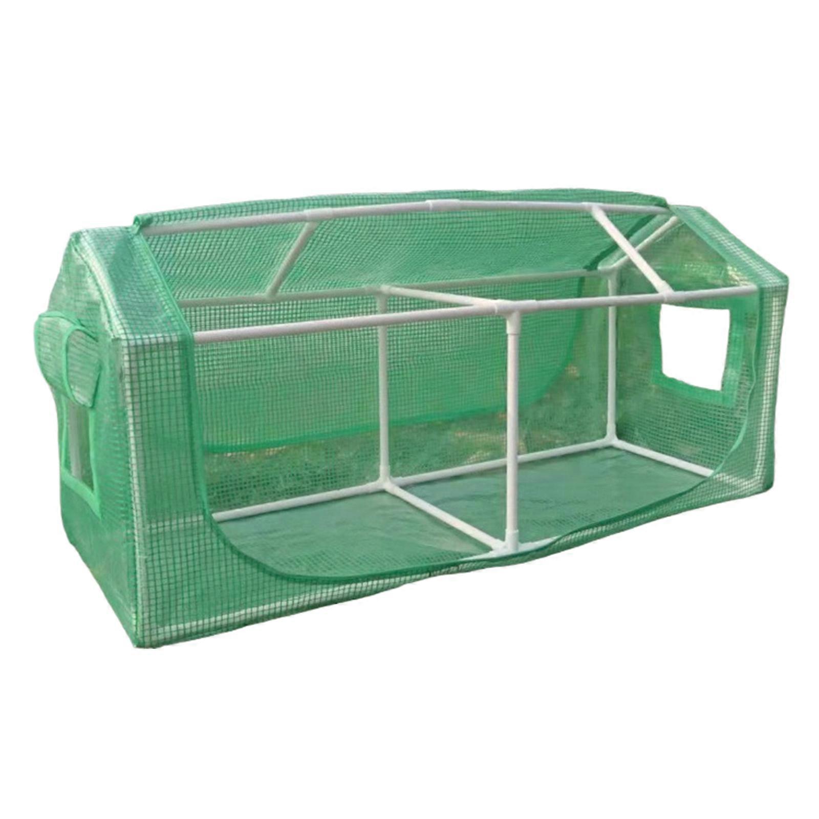 Thin Impermeable Shelter Dense Plan Double Slide Entrances Ventilation Openings Exemplary For Small Sectors And Home Vegetable Planting  S