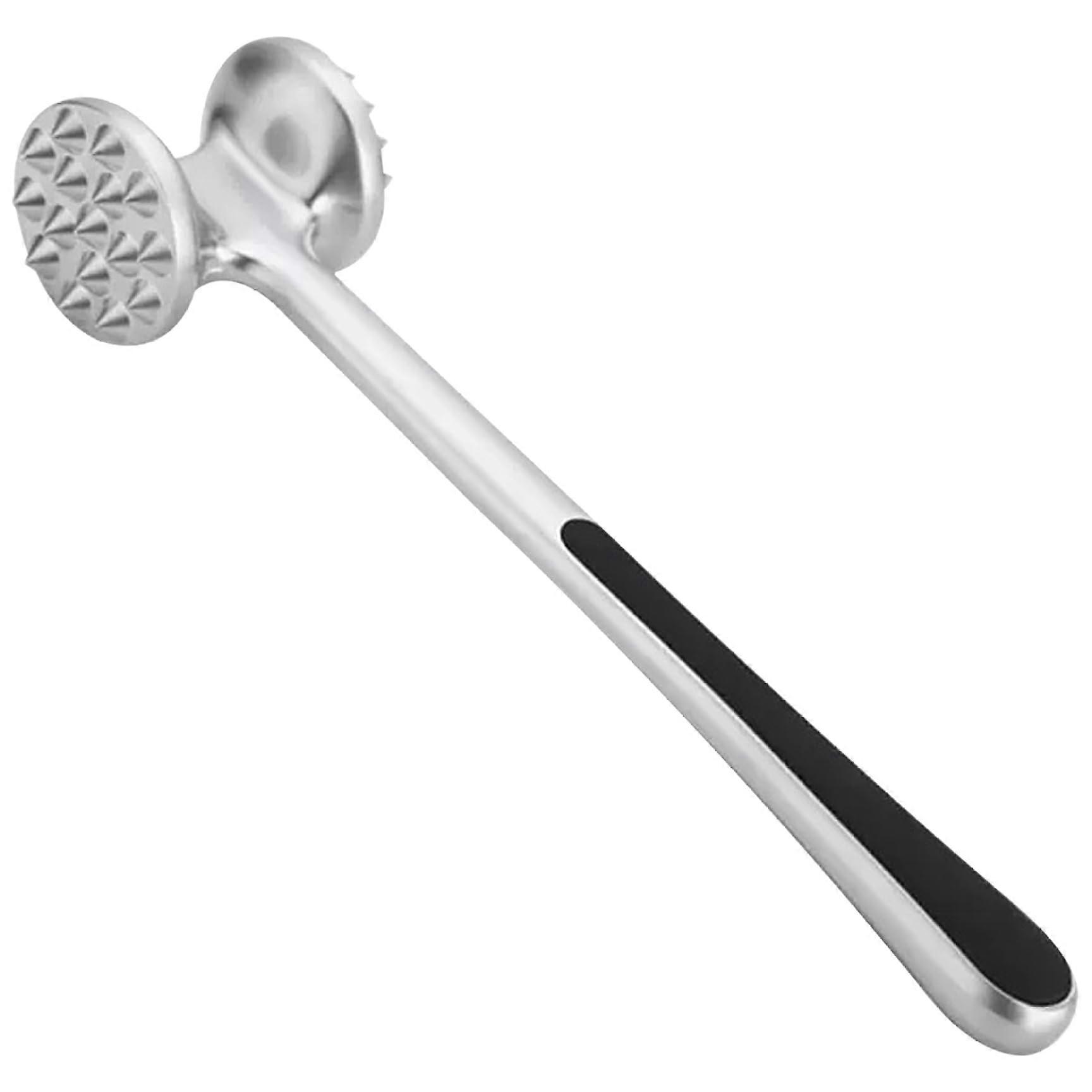 Meat Tenderizer Hammer DoubleSided Mallet with Spiked Head NonSlip Handle for Steak Chicken Beef