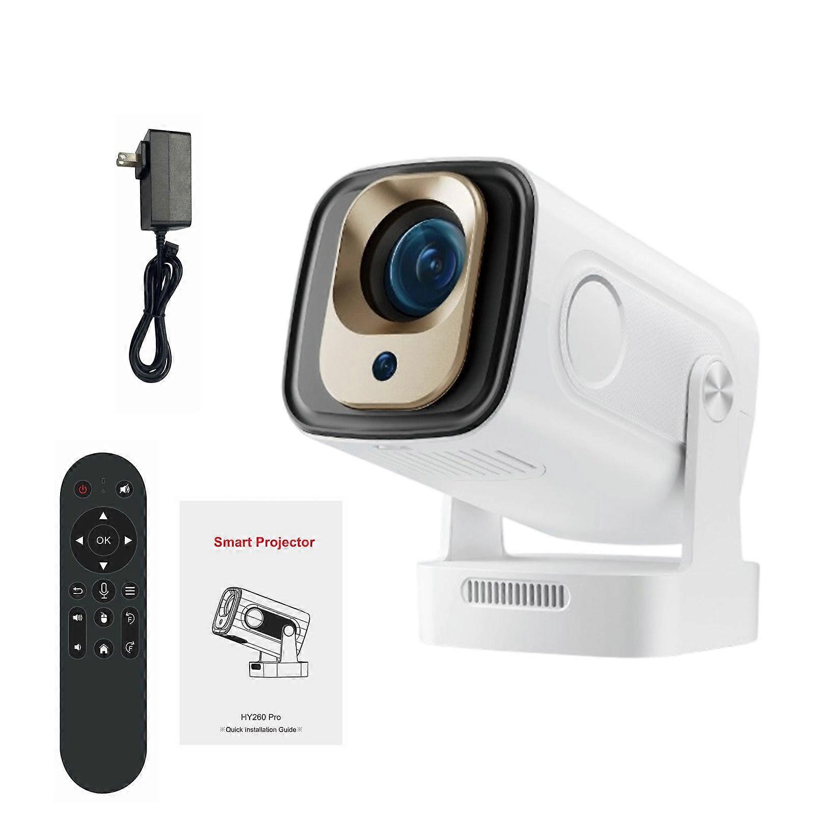 Auto Focusing Portable Projectors Full 1080P Compatibility With Multiple Devices For Cinema Experience Multicolor