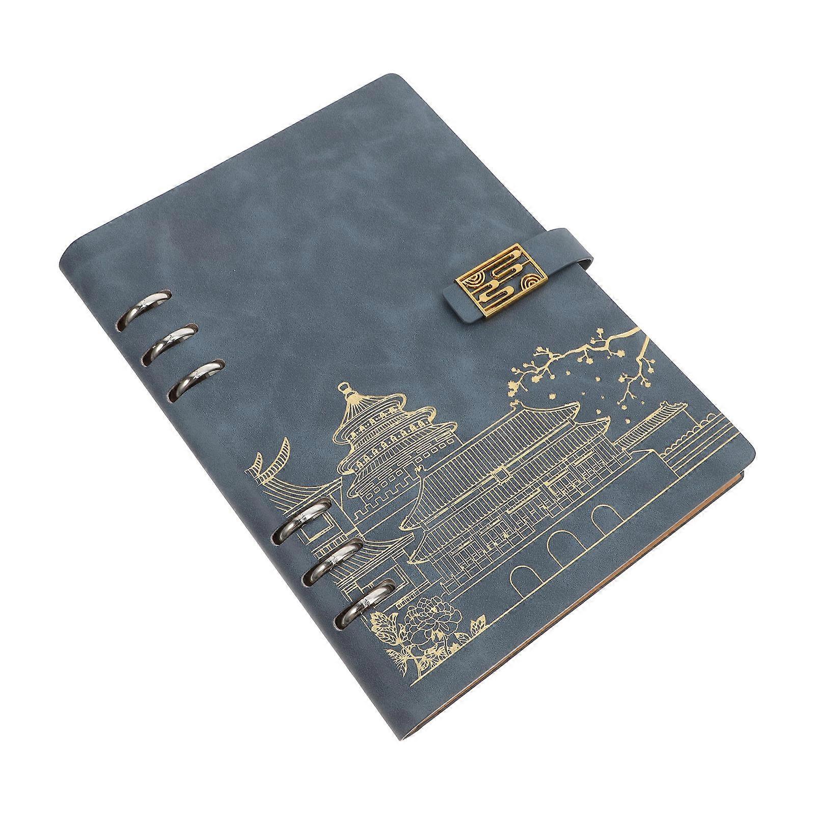 PU Portable Notebook A5 Diary Notebook for Office Note Taking