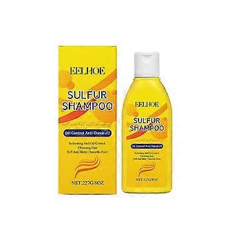 Eelhoe Sulfur Oil-Control And Dandruff Shampoo Gently Cleanses And Cares For Hair Strands, Improving Dry And Frizzy Hair