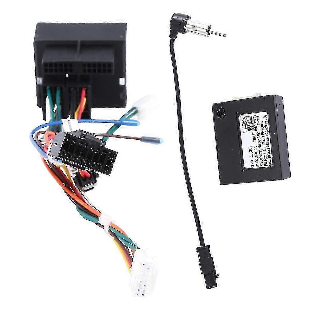 Car Radio Cable with CANBus Box for H B Power Wiring Harness for Android Headunit Installation Adapt 0711 szsh 743