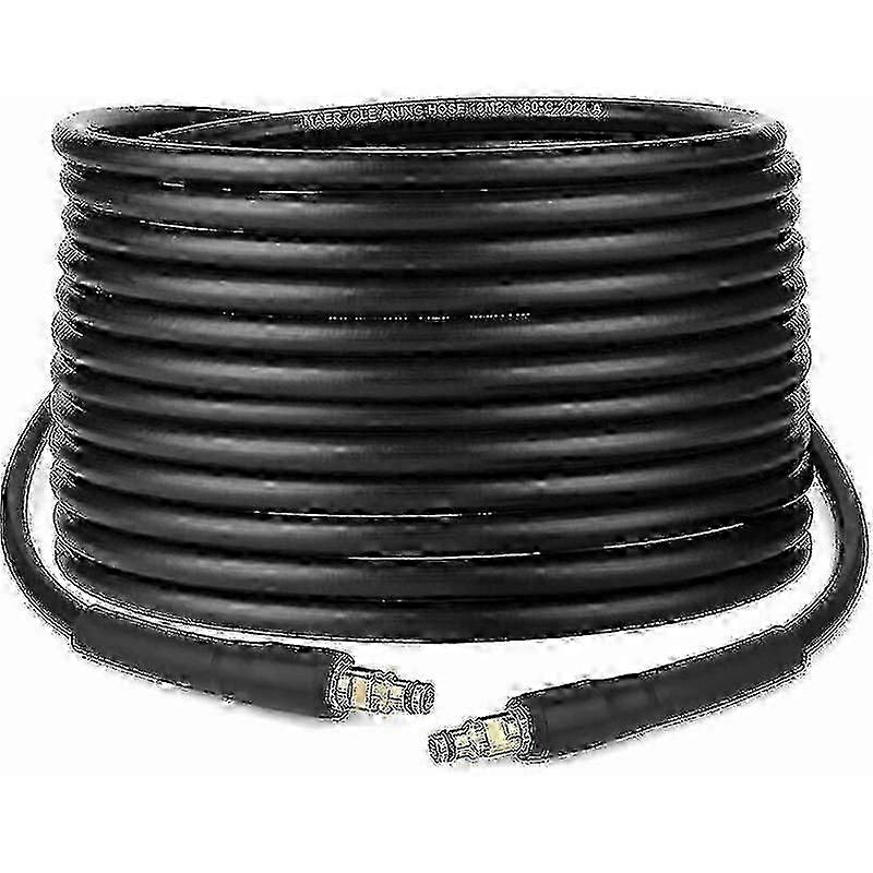 Hose For Karcher K2 K3 K4 K5 K6 K7 Pressure Washer - 10m - Quick Connect Hose With Brass Tips - JS