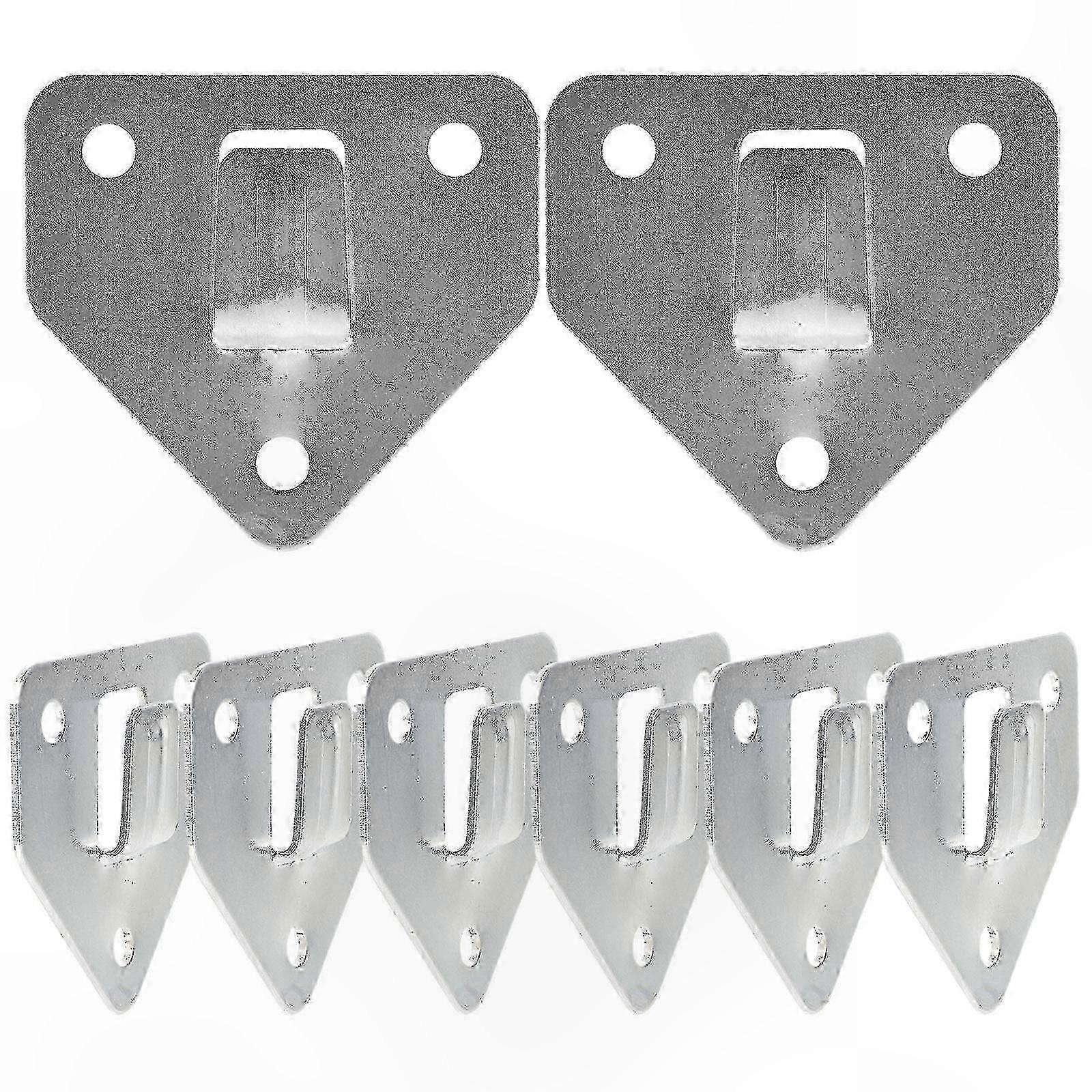 Heavy Duty 8-Pack Wall Mount Fire Extinguisher Brackets Hooks Holder Set